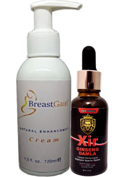 Bonie Breastgain Krem 120 ml + Xir Bay Bayan Özel Karışım Içecek 30 ml