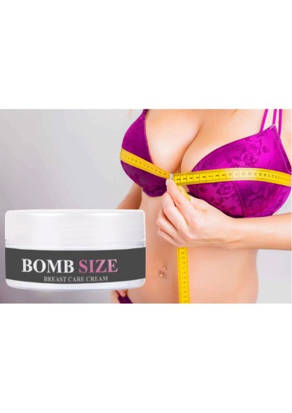 Bombsize Kadınlara Sımsıkı ve Daha Belirgin Daha Iri Göğüslere Sahipleten Geliştirici Krem 50 ml