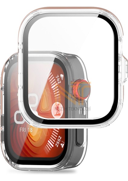 Huawei Watch Fit 4 Uyumlu Sert Pc Kasa ve Ekran Koruyucu