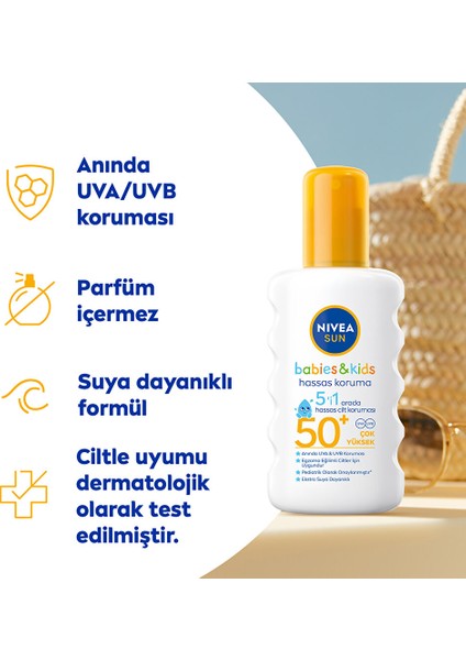 Sun&kids Baby Koruma&bakım Losyonu Spf 50+ 200 ml