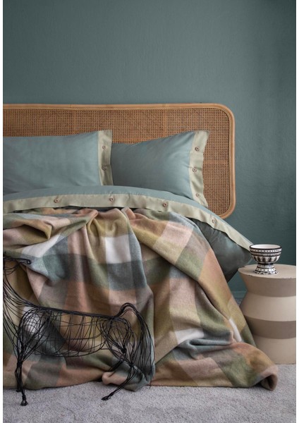 Çift Kişilik Battanıye+Nevresım Takımı Porto Olıve - Nevresım