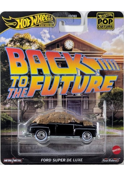 Hotwheels Premıum Back Tothe Future Ford Super De Luxe Geleceğe Dönüş