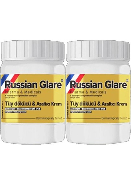 Russ Glare Tüylere Krem DOROS927000315 Nano 2li x 50 ml Russ Merhemi - 000031KI