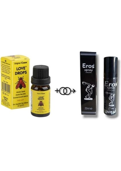 Love Drops Kadınlara Özel Damla - Eros Sprey