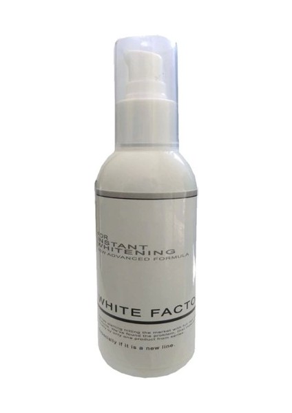 White Factor 3 Adet White Factor For Instant Whitening Beyazlatıcı Açıcı / 3X120 ml Krem LSMYN103