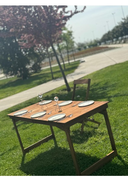 Livingstore Kamp Balkon ve Yemek Masası Özel Tasarım Masa –2 Kademe AYAKLI–KATLANABILIR–55X110 cm fiyatları