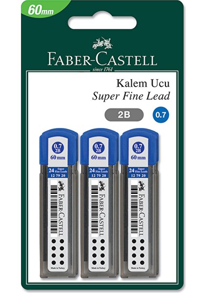 Faber Castell Grip 6'lı Kalem Ucu 0.7