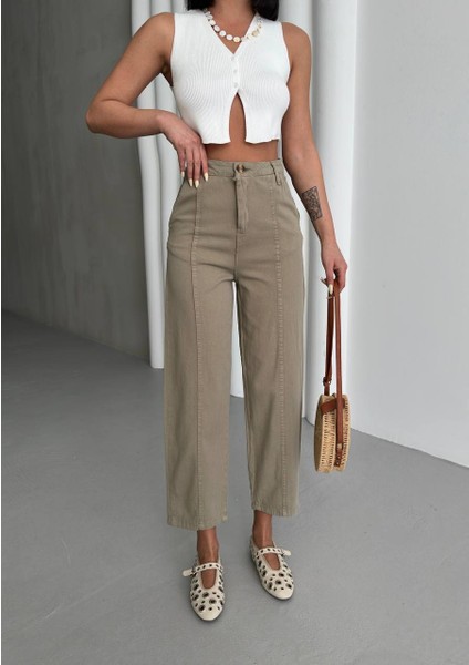 Haki Gabardin Pantolon