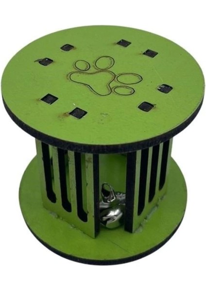 Renkli Küçük Pati Izi Şekilli Eğlenceli Kedi Oyuncağı