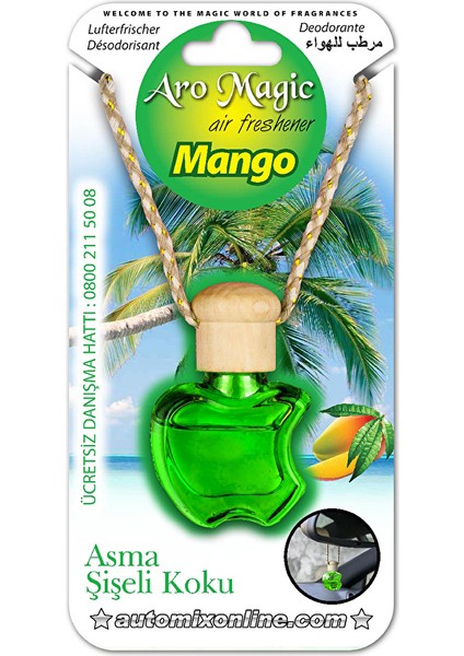 Aromagic Oto Kokusu Asma Şişe Mango