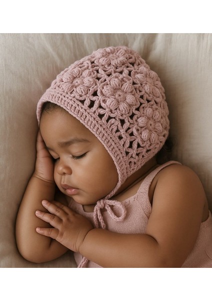 YAZLIK12-18 Aylık Bebek Bonesi