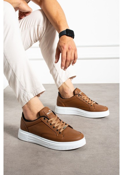 Erkek Sneaker Günlük Spor Ayakkabı Yüksek Taban Taba - Rahat Tasarım X5