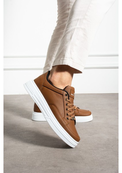Erkek Sneaker Günlük Spor Ayakkabı Yüksek Taban Taba - Rahat Tasarım X5