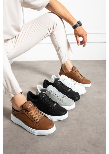 Erkek Sneaker Günlük Spor Ayakkabı Yüksek Taban Taba - Rahat Tasarım X5