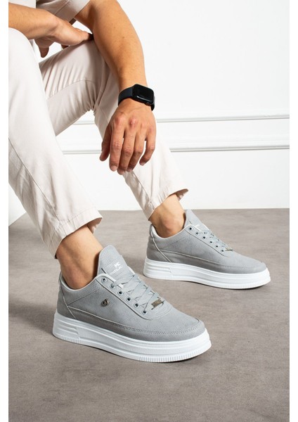 Erkek Sneaker Günlük Spor Ayakkabı Yüksek Taban Buz- Rahat Tasarım X7