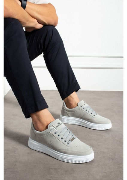 Erkek Sneaker Günlük Spor Ayakkabı Yüksek Taban Buz - Rahat Tasarım Q3