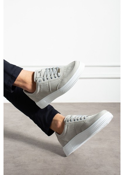Erkek Sneaker Günlük Spor Ayakkabı Yüksek Taban Buz - Rahat Tasarım Q3