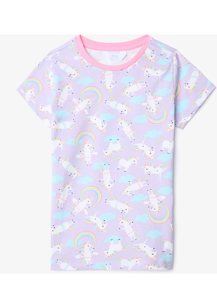 Kız Çocuk Playful Lila Unicorn Pijama Takımı fiyatları