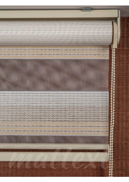 Krem Modern Zebra Perde BYZ3020