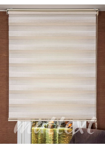 Krem Modern Zebra Perde BYZ3020 fiyatları