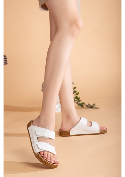 Kadın Esnek Yumuşak Ayarlanabilir Cırtlı Slide Rahat Comfort Anatomik Terlik fiyatları