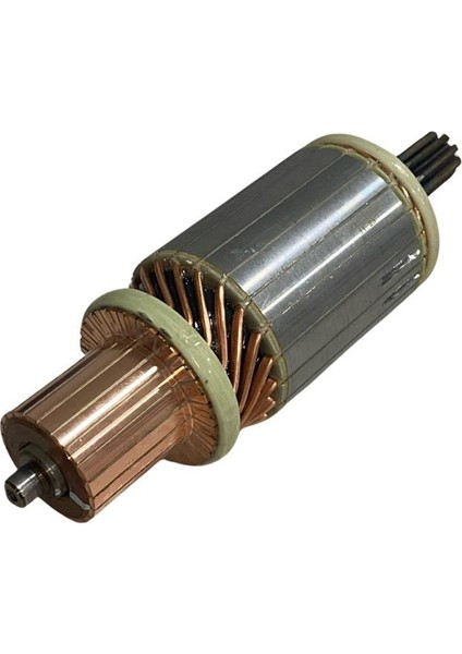 24V Marş Kollektörü Nıkko Tipi 9 Diş 7.5 Kw (Dıştan Saplama) Komatsu