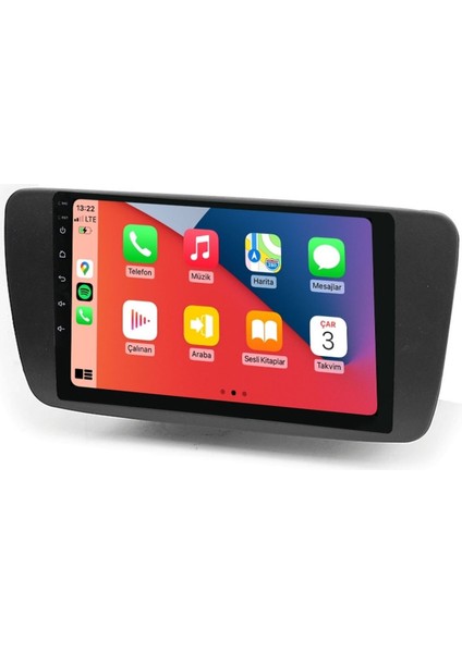 CRT-664 QLED Ekran Seat Ibiza 2009 2013 6 GB Ram 64 GB Hafıza Carplay Android Multimedya Teyp