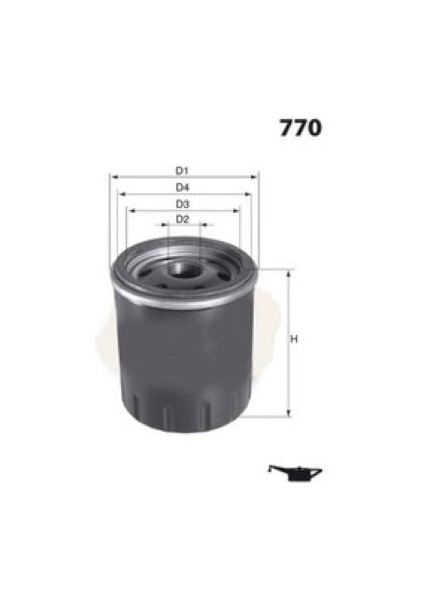 Yağ Filtresi Astra K-Insıgnıa B 1.4 Sht 2.0 Shl 95530084-55495105