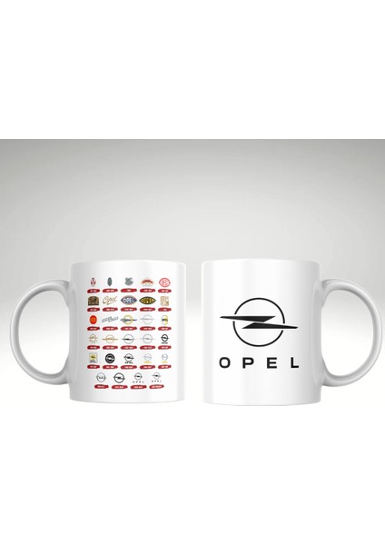 Opel Logo Tarihçesi Baskı Kupa Bardak