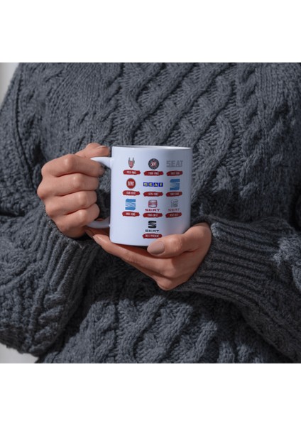 Seat Logo Tarihçesi Baskı Kupa Bardak modelleri