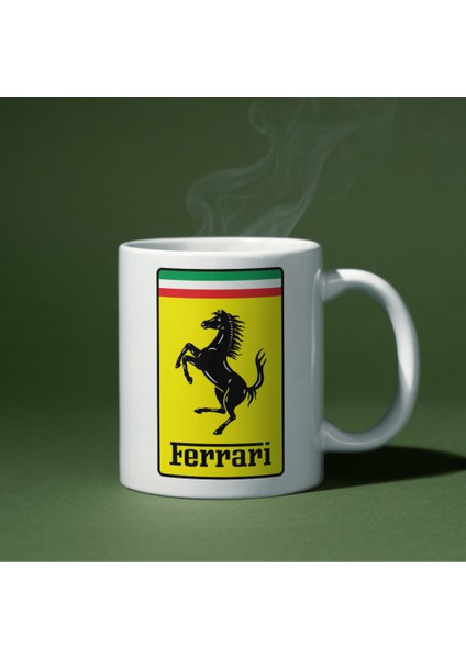 Ferrari Logo Tarihçesi Baskı Kupa Bardak fiyatları