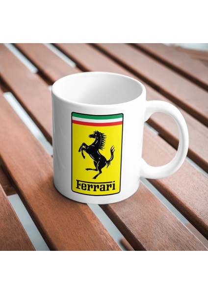 Ferrari Logo Tarihçesi Baskı Kupa Bardak modelleri