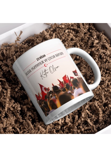 23 Nisan Ulusal Egemenlik ve Çocuk Bayramı 2 Baskı Kupa Bardak fırsatları