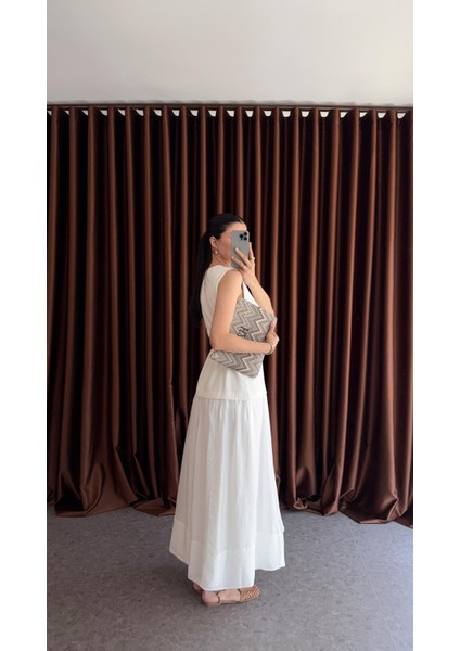 Beli Kemerli Yelekli Elbise fiyatları