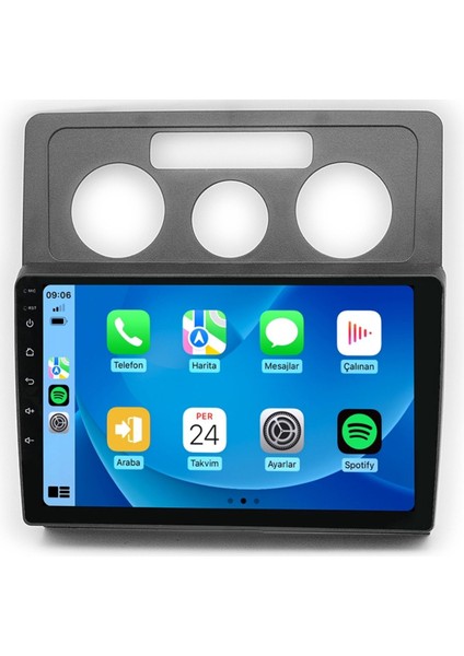 CRT-828 Serisi Volkswagen Caddy 2004-2015 8gb Ram 128GB Hafıza Carplay Android Multimedya Teyp