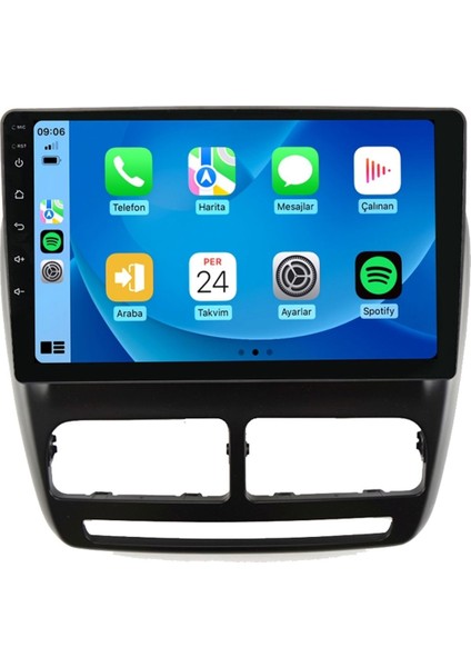 CRT-828 Serisi Fiat Doblo Opel Combo Fiat Doblo 2010-2015 8gb Ram 128GB Hafıza Carplay Android Multimedya Teyp