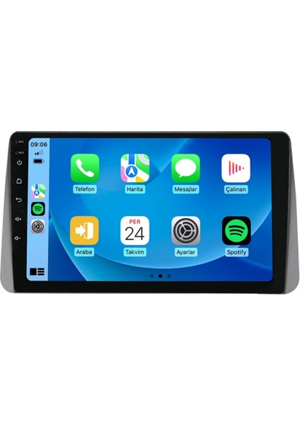 CRT-828 Serisi Fiat Egea Cross 2019-2021 8gb Ram 128GB Hafıza Carplay Android Multimedya Teyp