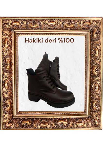 2291 Kahve Deri Bayan Bot