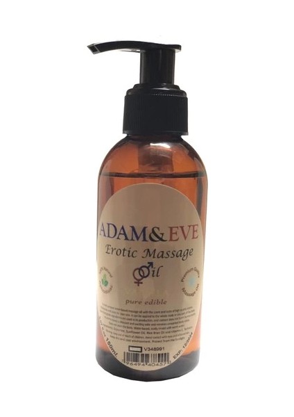 Adam & Eve Vanılla Massage Oil 1 Adet Vanilya Aromalı Vücut Masaj Yağı