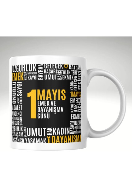 1 Mayıs Işçi Bayramı Baskı Kupa Bardak