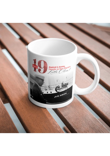 19 Mayıs Atatürk'ü Anma, Gençlik ve Spor Bayramı 1 Baskı Kupa Bardak modelleri