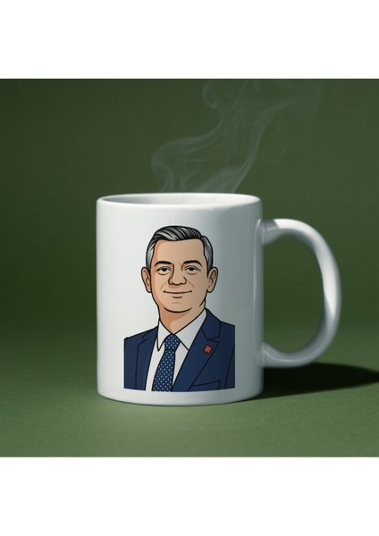 Özgür Özel Chp Baskı Kupa Bardak