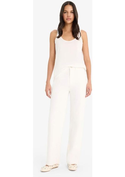 Regular Fit Basic Düz Yuvarlak Yaka Basic Düz Atlet F3618AX25SM fiyatları