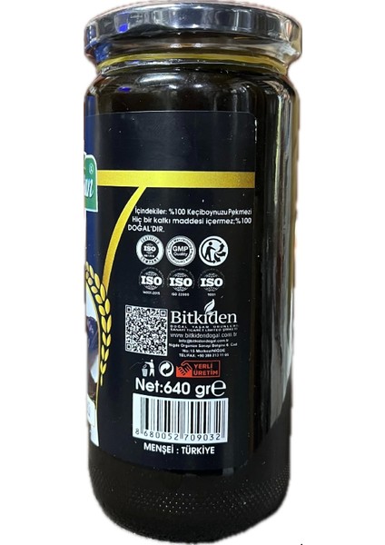 Keçiboynuzu Harnup Pekmezi 640 gr 2 Adet, Lokman Sena Sultan