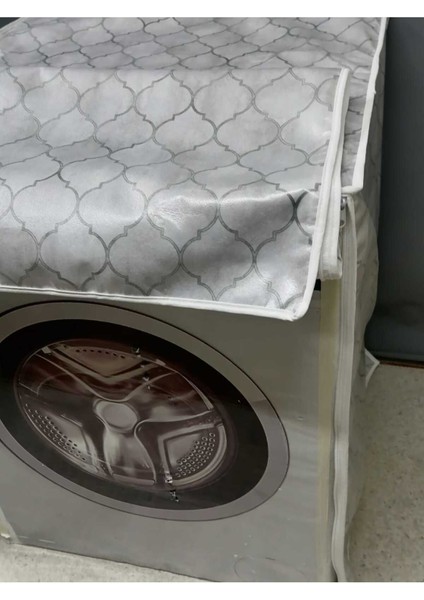 Kumaş Dokulu Pvc Kaplı Su Geçirmez Çamaşır Makınesı Kurutma Makınesı Örtüsü indirimleri