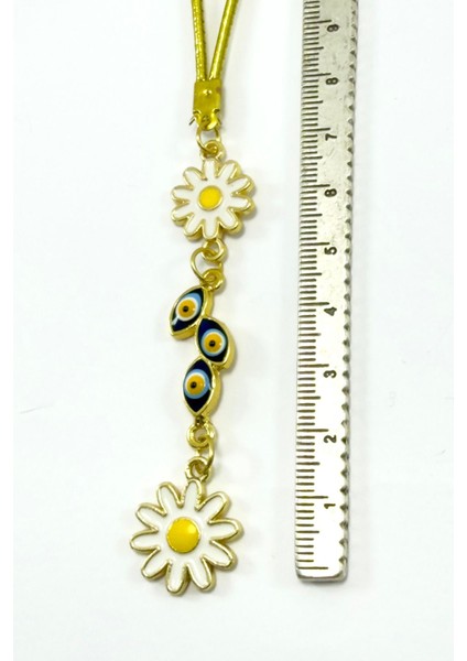 Nazarlı Salkım Papatyalı Araba Dikiz Ayna Süsü, Yeni Araba Hediyesi indirimleri