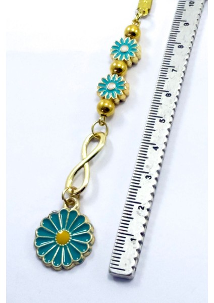 Mavi Papatya Araba Dikiz Ayna Süsü, Yeni Araba Hediyesi modelleri