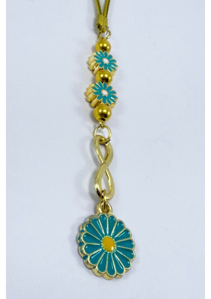 Mavi Papatya Araba Dikiz Ayna Süsü, Yeni Araba Hediyesi fırsatları