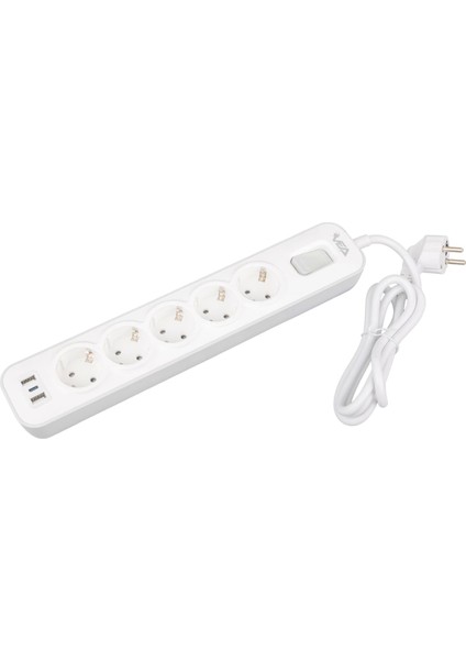 VE-NOVA105U A Class 5li 2 Usbli Anahtarlı 1.5 Metre Akım Korumalı Grup Priz (Made In Malaysıa) (4887) modelleri