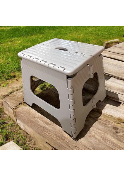 Katlanır Tabure Taşınabilir Lüks Plastik Kamp Banyo Mutfak Tabure 150KG 23X28X26,5CM fiyatları